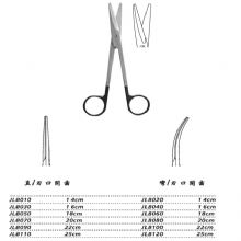 金鐘組織剪JLB010 14cm 直 刃口開齒