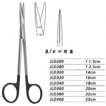 金鐘組織剪JLD340 18cm 直 刃口開齒（綜合）