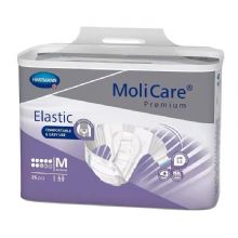 保赫曼妙力金裝彈性搭扣式尿褲（夜用型）中號(hào)MoliCare Pr. Elastic 8D M P26 30片/包 3包/箱貨號(hào)1654721