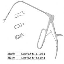 金鐘喉用鉗H8D090 17cm 管式 下彎 一柄一頭（間接）間接喉鉗