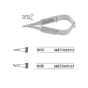 金鐘顯微剪WA1020 12.5cm 彎窄 刃長9