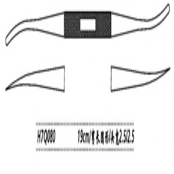 金鐘鼻剝離器H7Q080 19cm 彎長(zhǎng)圓形 頭寬2.5/2.5