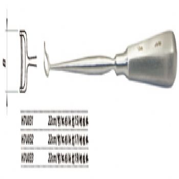 金鐘鼻增殖體刮匙H7U032 無鉤 頭寬17